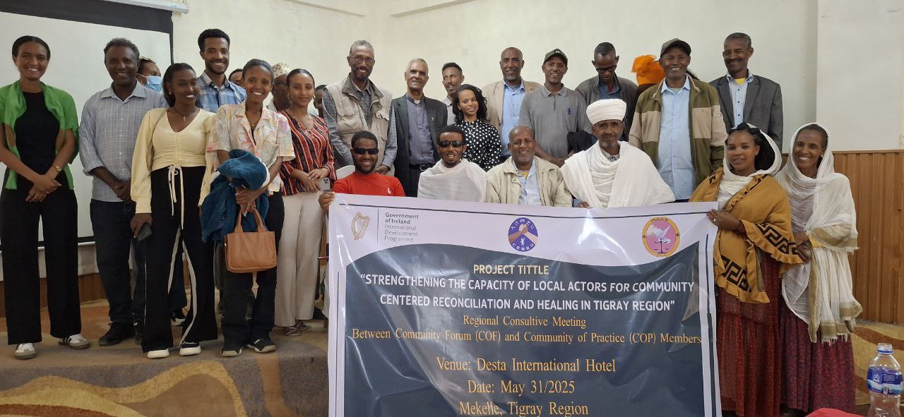 Finote Legal members and participants during an organizational activity reflecting the association’s public mission